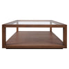 Sadie Square Coffee Table - Walnut