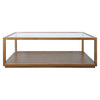Sadie Rectangle Coffee Table - Antique Gold