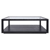 Sadie Rectangle Coffee Table - Black