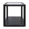 Sadie Square Side Table - Medium Black
