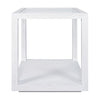 Sadie Square Side Table - Medium White
