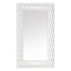 Appin Floor Mirror - White