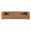 Granger 3 Seater Sofa - Light Brown Leather