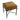 Hacienda Black Iron Stool - Butterscotch