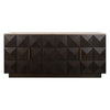 Benedict Smoked Oak Buffet - Travertine