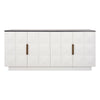 Benedict White Oak Buffet - Travertine