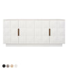Benedict White Oak Buffet - White Marble