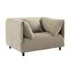 Dominic Arm Chair - Wheat