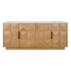 Benedict Natural Oak Buffet - Travertine