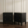 Ariana Small Black Bedside Table (Set of 2)