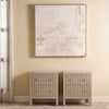 Ariana Small Beige Bedside Table (Set of 2)