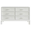 Jill 6 Drawer Chest - White