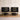 Aimee Small Black Bedside Table (Set of 2)