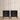 Soloman Small Black Bedside Table (Set of 2)