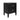 Soloman Small Black Bedside Table (Set of 2)