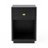Logan Bedside Table - Petite Black