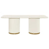 Eli Rectangular Dining Table - 2m Ivory