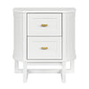 Theodore Bedside Table - Small White