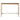 Chloe Timber Console Table - Large Gold