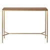 Chloe Timber Console Table - Large Gold