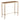 Chloe Timber Console Table - Small Gold