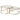 Chloe Rippled Glass Nesting Coffee Table - Gold