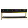 Aimee Console Table - Large Black