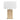 Dominique Travertine Table Lamp