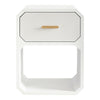 Anderson Bedside Table - Small White