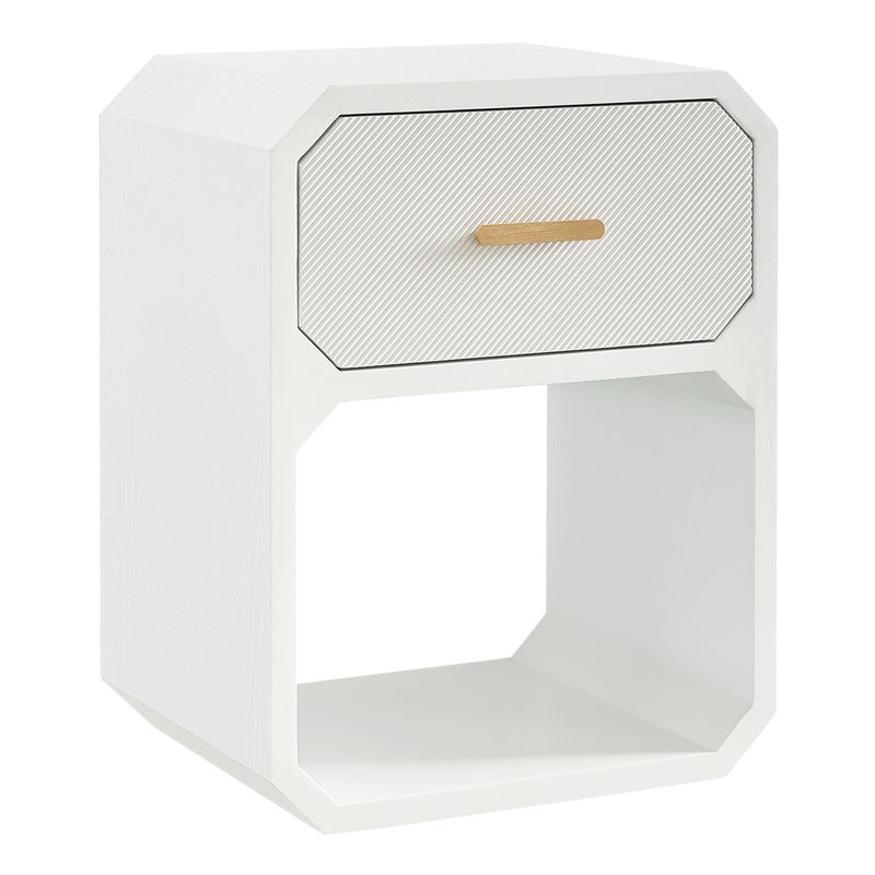 Anderson Bedside Table - Small White