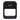 Anderson Bedside Table - Small Black