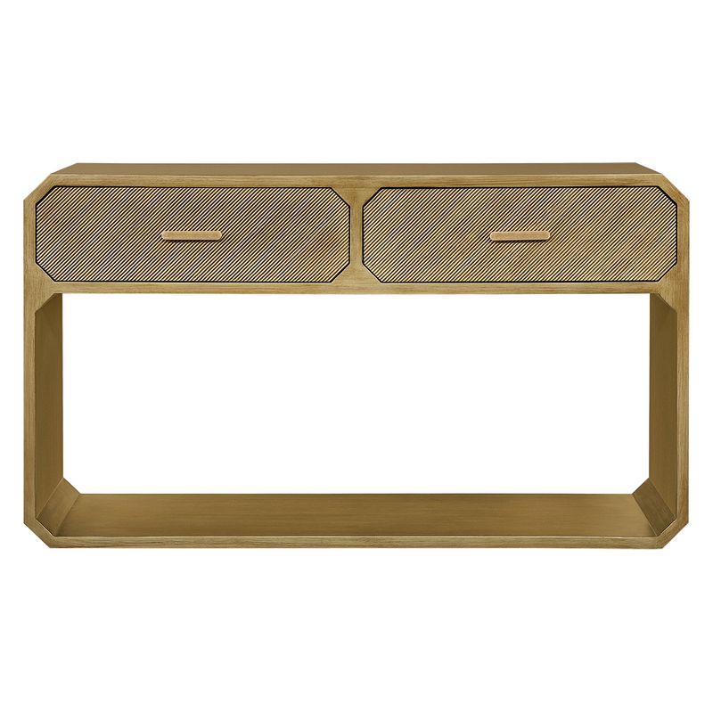 Anderson Console Table - Antique Gold