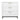 Sophia 3 Drawer Chest - White