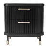 Sophia Bedside Table - Black