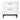Sophia Bedside Table - White