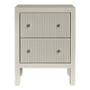 Ariana Bedside Table - Small Grey