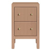Ariana Bedside Table - Petite Mocha Mousse