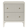 Ariana Bedside Table - Large Grey
