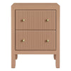 Ariana Bedside Table - Small Mocha Mousse