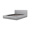 Castillo Fabric King Bed Frame – Pearl Grey