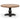 Kara Reclaimed Elm 140cm Round Dining Table - Black Base