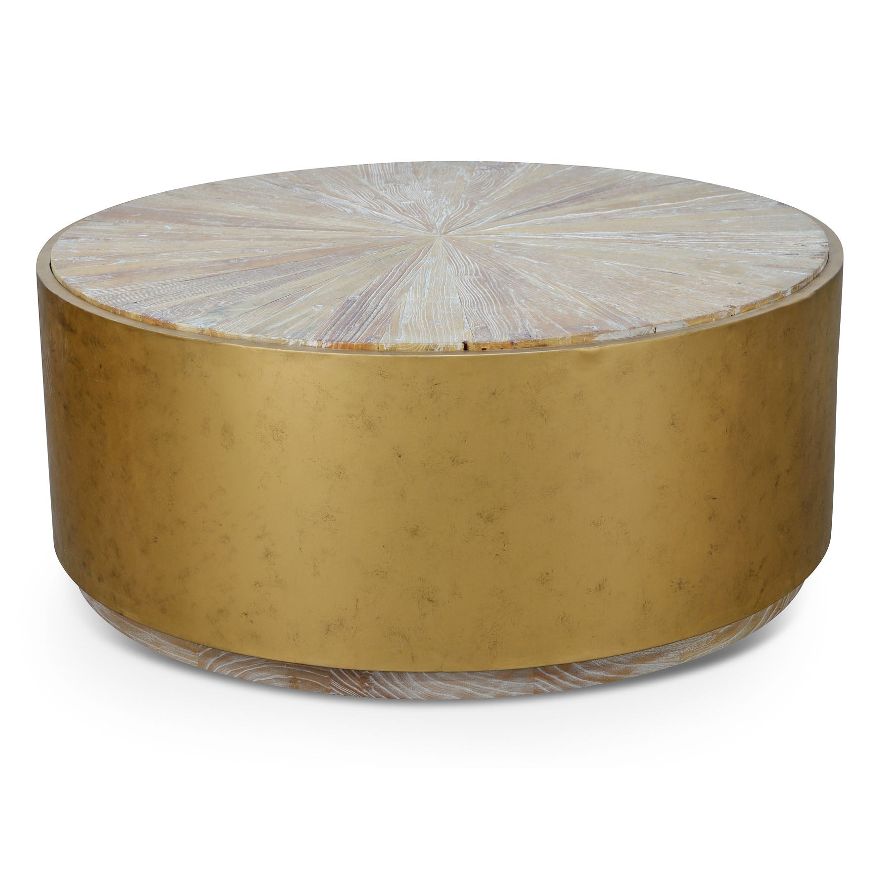 Melvin 1m Round Elm Coffee Table