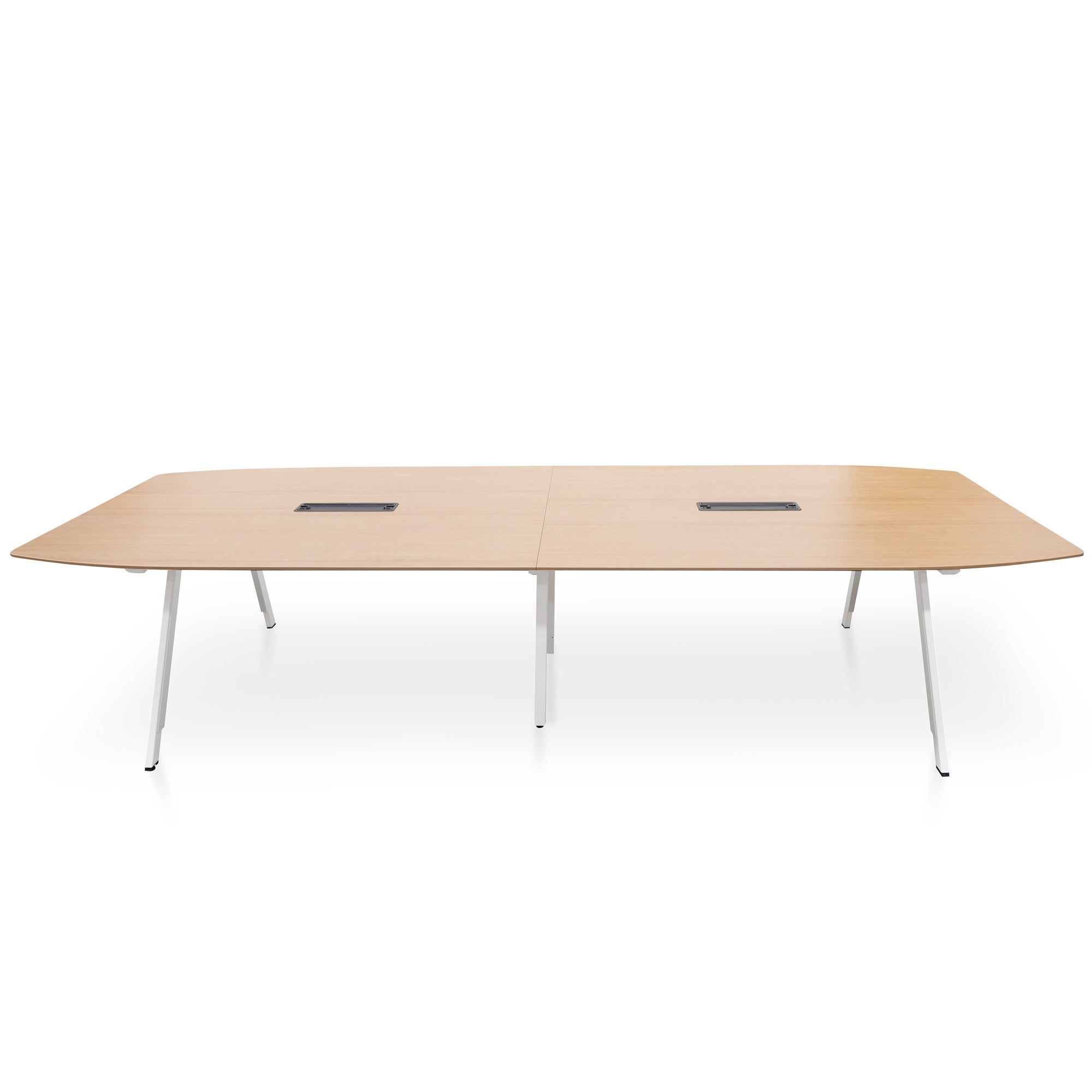 Vogue 3.6m Wooden Boardroom Meeting Table - Natural