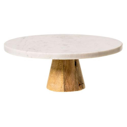 Marble Cake Stand on Twine Foot