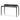 Reva Wooden Home Office Desk - Black