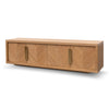 Miriam 1.8m Entertainment TV Unit - Dusty Oak