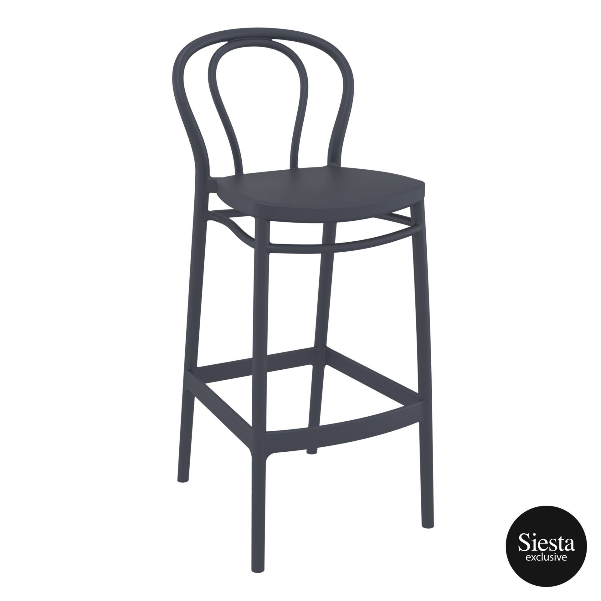Victor Barstool 75 - Anthracite