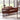 Ysabelle Sofa PU Leather 2 Seater Brown