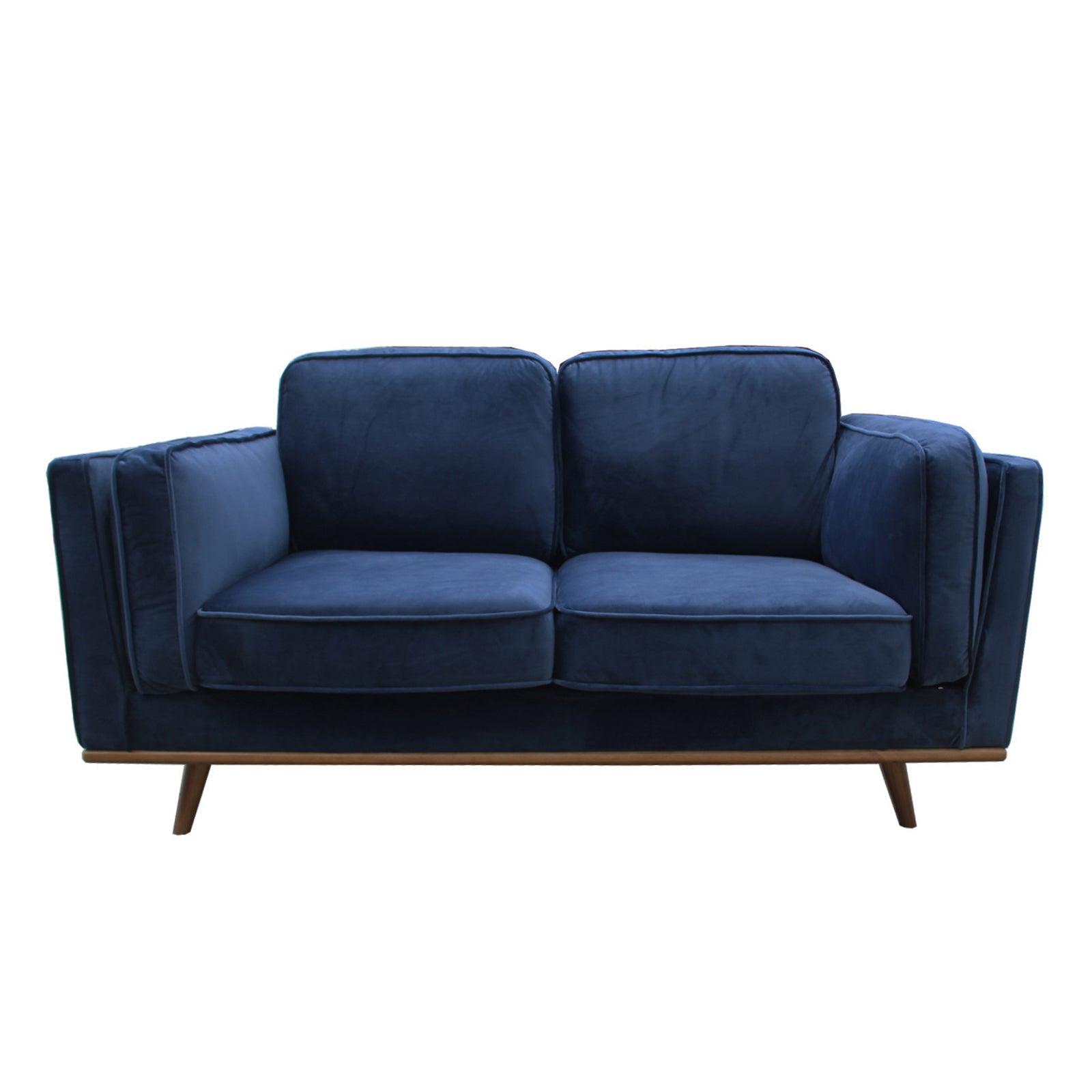 Ysabelle Sofa Fabric 2 Seater Blue