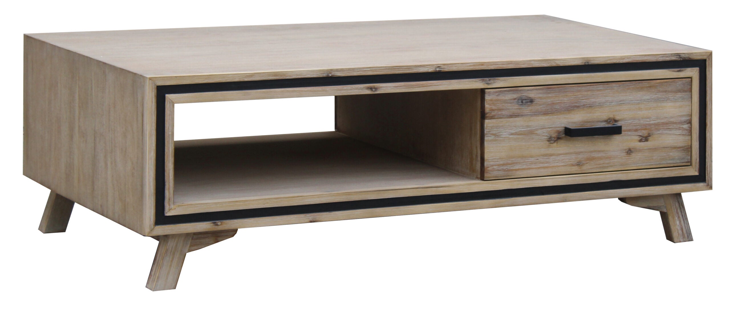 Shannon Coffee Table - Silver Brush